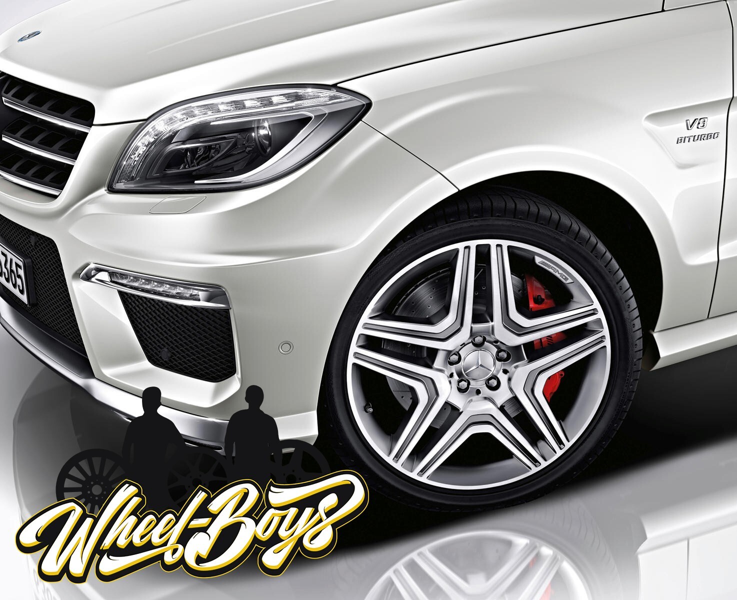 Mercedes ML63 AMG 21" inch rim OEM 2012 2013 2014 2015 Genuine Factory Wheel SET - Image 2
