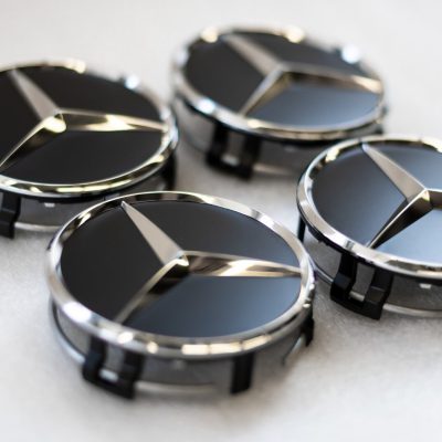 Mercedes Center Cap OEM GLE450 GLE53 GLS580 C300 EQB EQS S500 Genuine SET OF 4