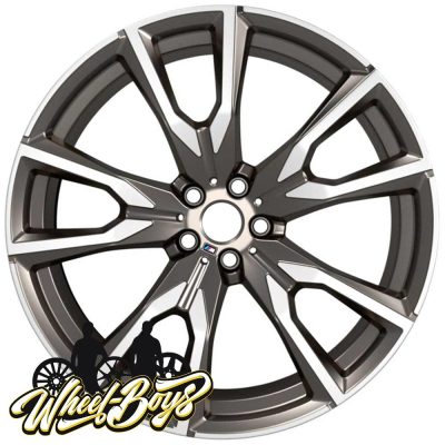 BMW X7 G07 22" inch Rear Rim OEM 2019 2020 2021 2022 Original Genuine 755M Wheel