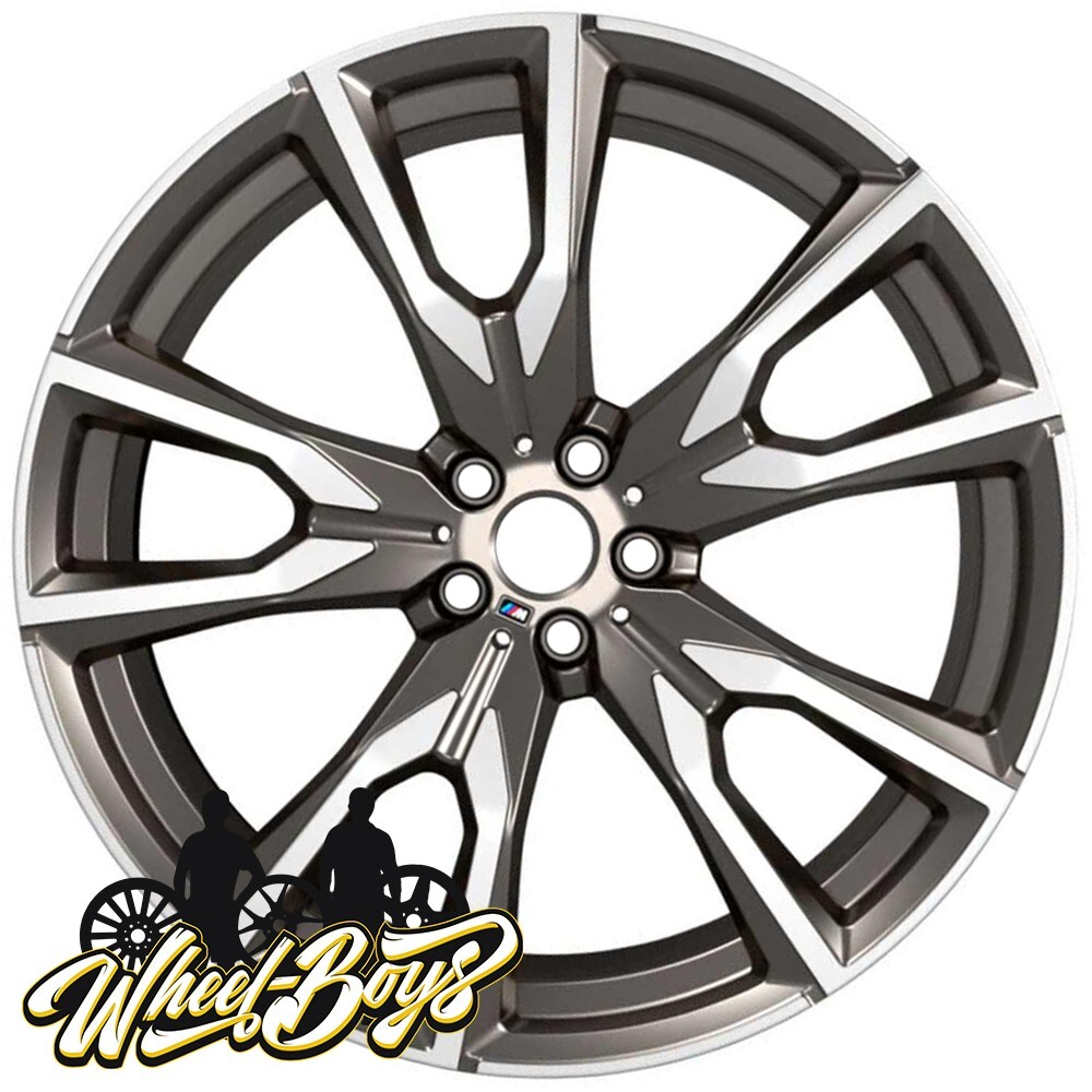 BMW X7 G07 22" inch Rear Rim OEM 2019 2020 2021 2022 Original Genuine 755M Wheel
