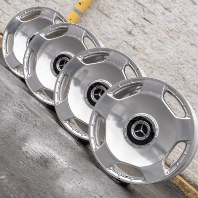 Mercedes G550 G63 AMG 22" inch rim OEM 2018-2024 Monoblock Polished Wheel Set