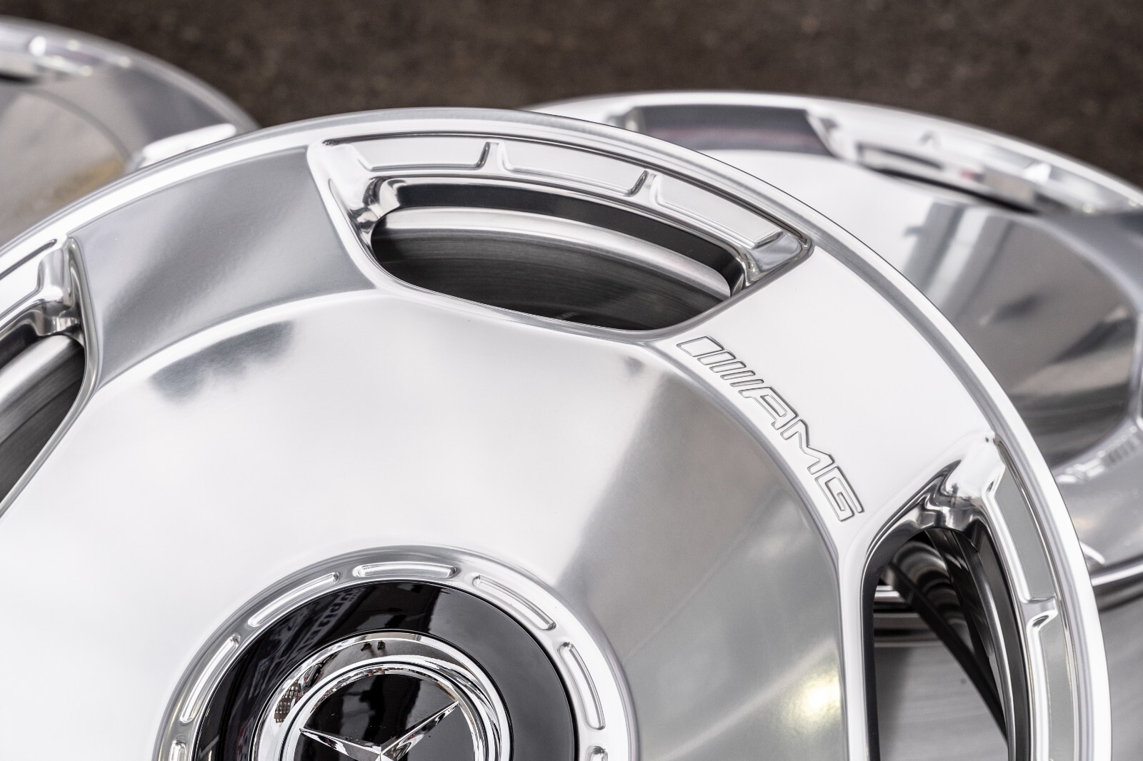 Mercedes G550 G63 AMG 22" inch rim OEM 2018-2024 Monoblock Polished Wheel Set - Image 19