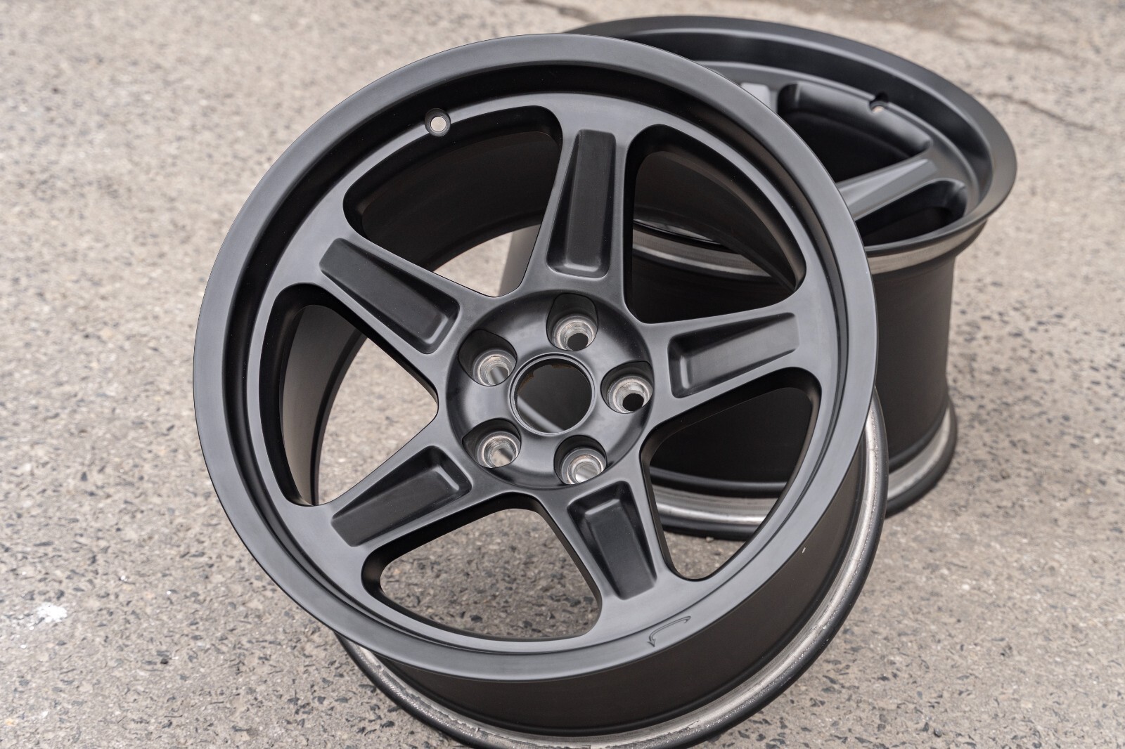 Dodge Challenger Demon 18" inch rim OEM 2018 Genuine Original Forged wheel PAIR – Image 13