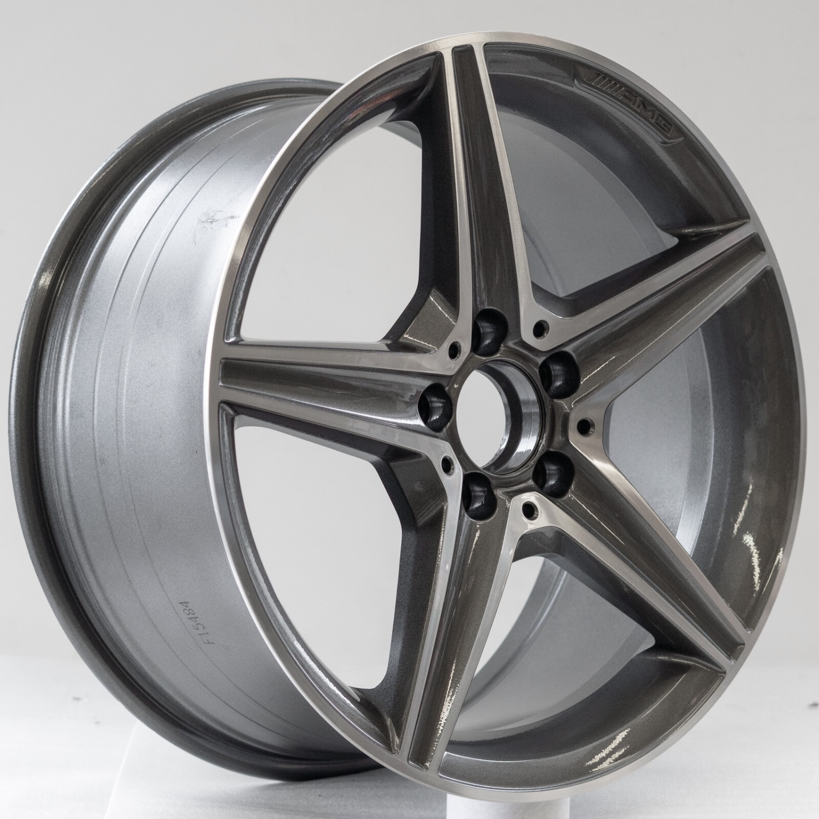 Mercedes C300 C400 18" inch rim REAR AMG OEM 2015 2016 2017 2018 2019 wheel – Image 10