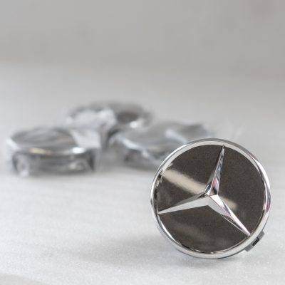 Mercedes Center cap OEM Himalayas Grey Star emblem Wheel rim GENUINE