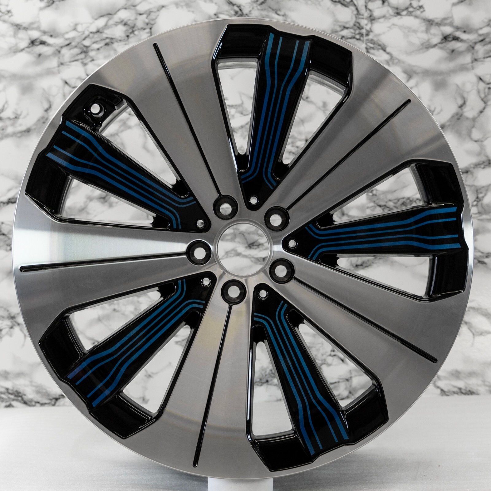 Mercedes EQS450 EQS580 Sedan 21" inch rim OEM 2023 2024 2025 Genuine Wheel – Image 2