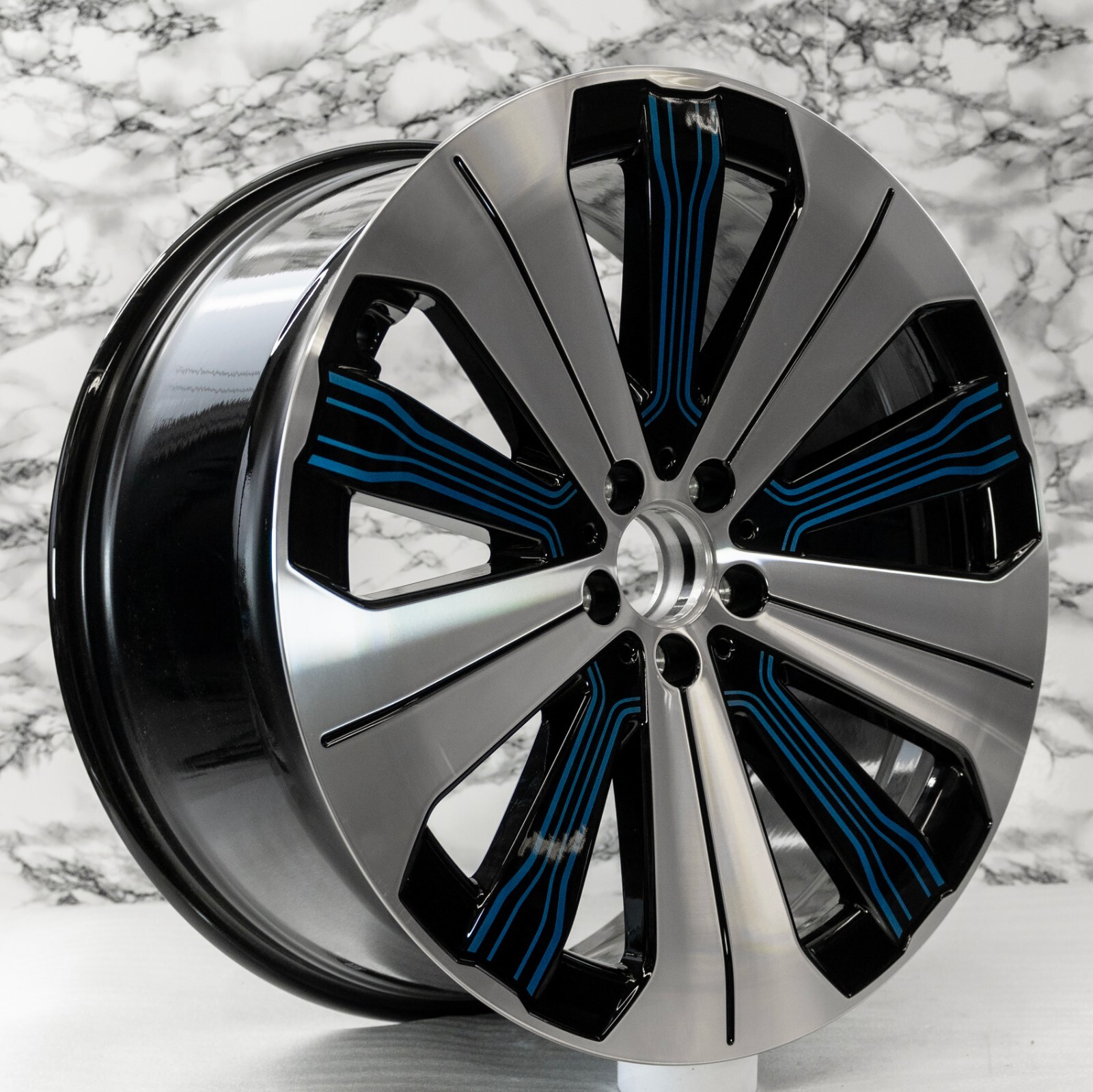 Mercedes EQS450 EQS580 Sedan 21" inch rim OEM 2023 2024 2025 Genuine Wheel – Image 14