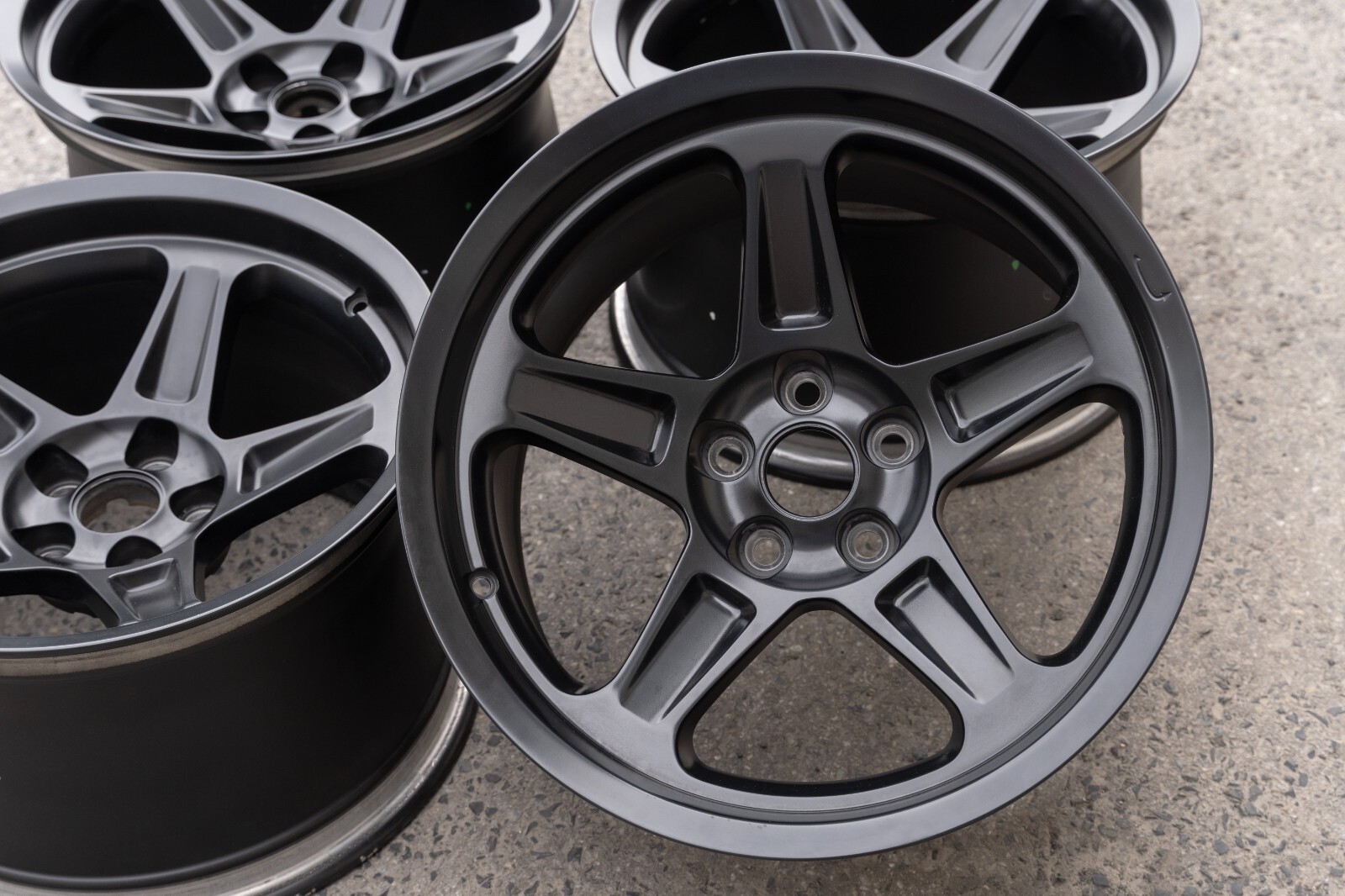 Dodge Challenger Demon 18" inch rim OEM 2018 Genuine Original Forged wheel SET – Image 7