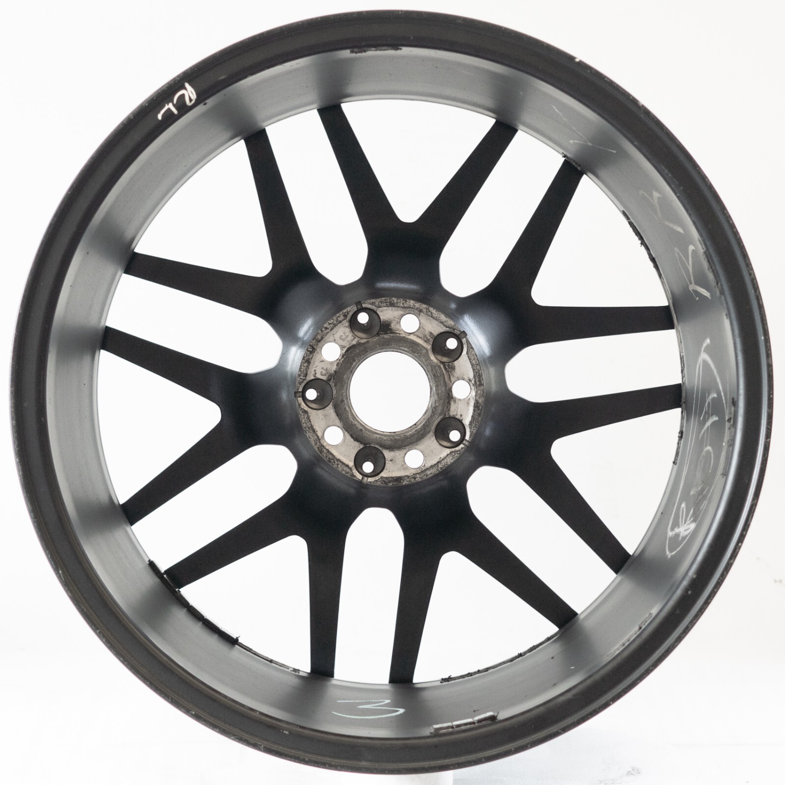 Mercedes E63 E63S AMG 20" Rear rim OEM 2018 2019 2020 Original factory mag wheel – Image 17