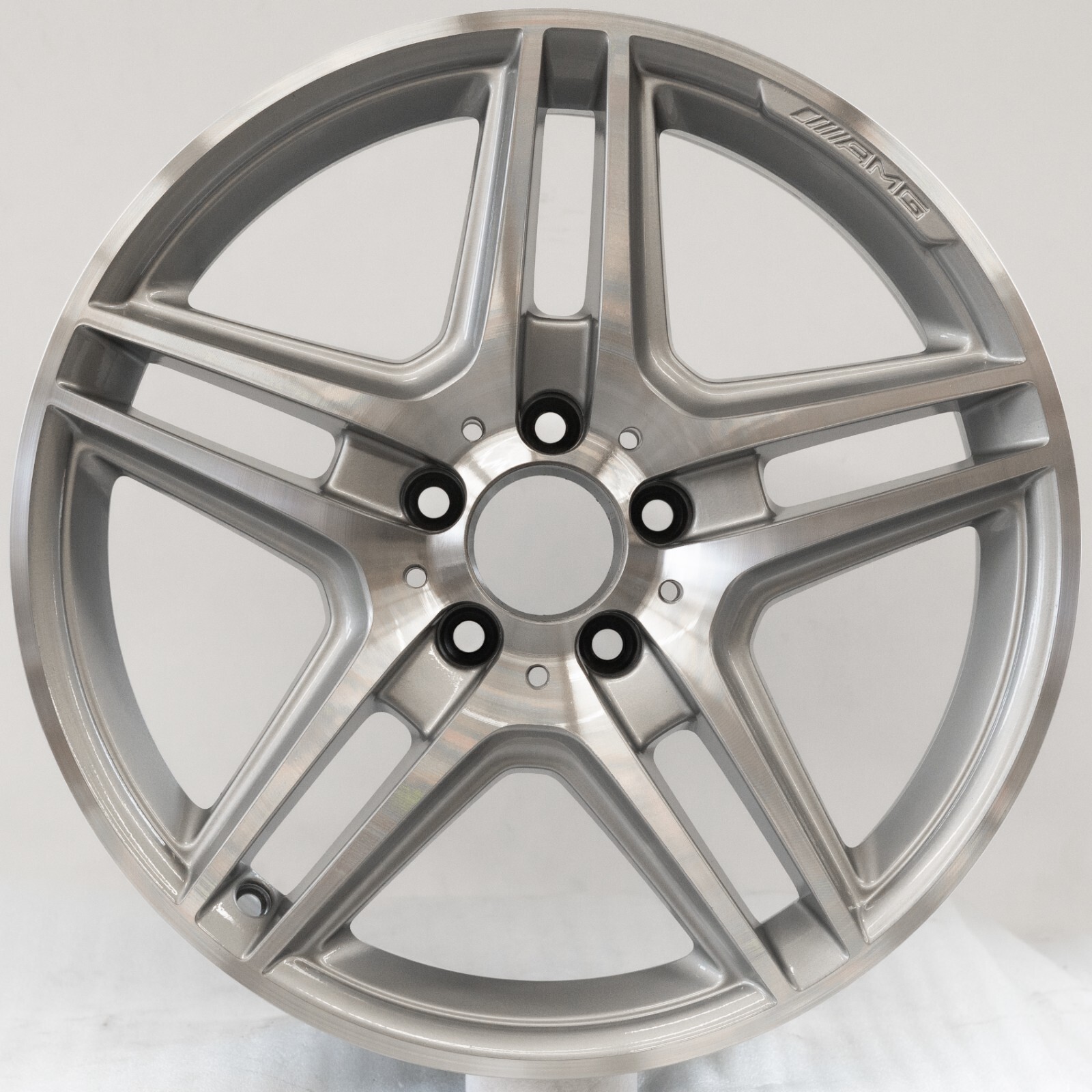 Mercedes C300 C350 18" inch REAR rim OEM 2008 2009 2010 2011 2012-2015 AMG wheel - Image 2