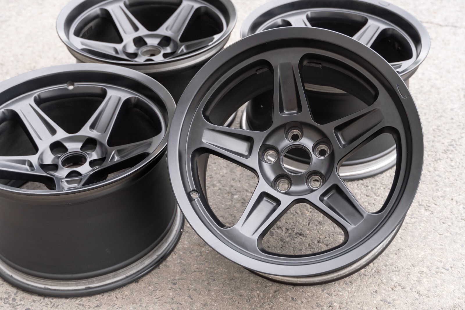 Dodge Challenger Demon 18" inch rim OEM 2018 Genuine Original Forged wheel SET – Image 10