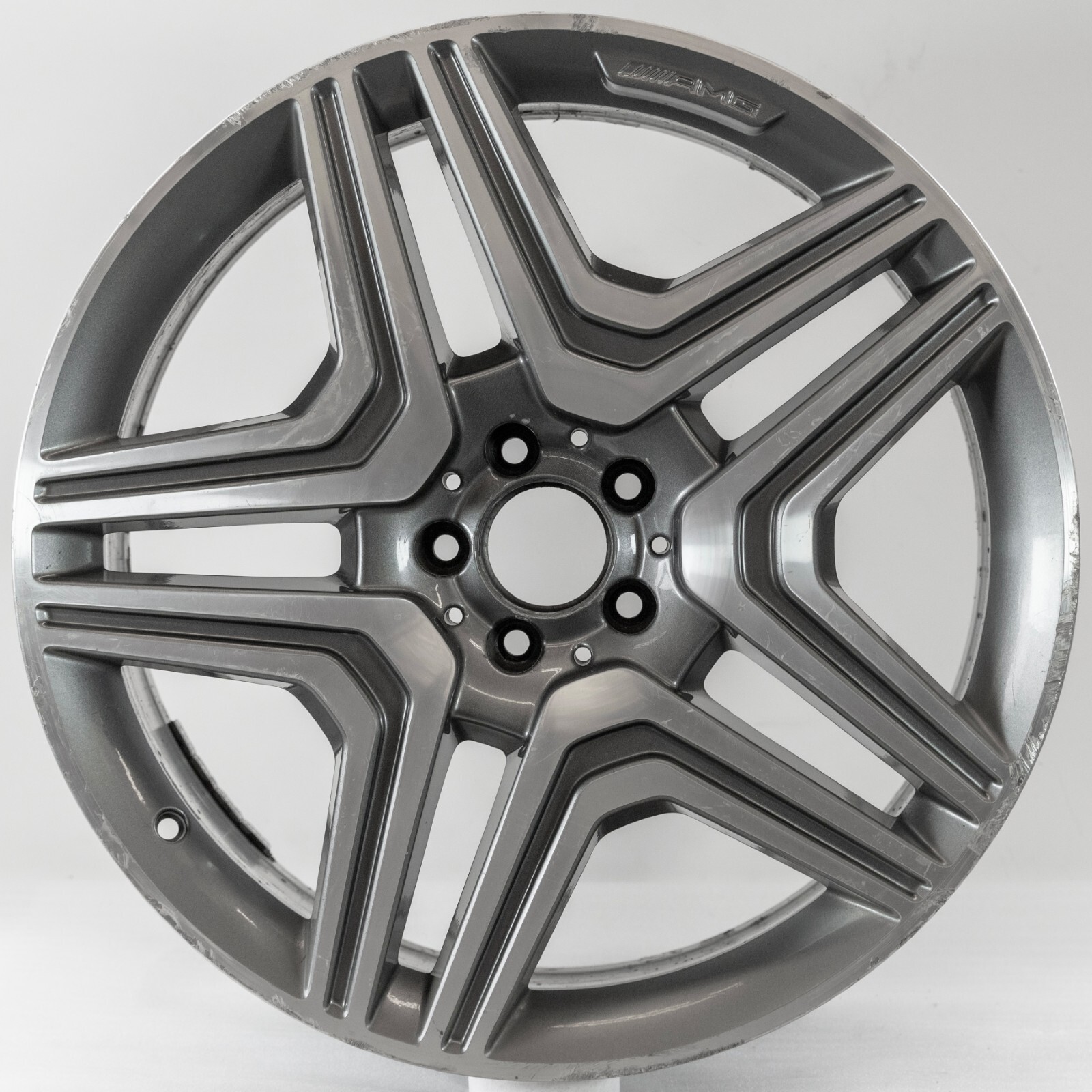 Mercedes ML63 AMG 21" inch rim OEM 2012 2013 2014 2015 Genuine Factory Wheel - Image 2