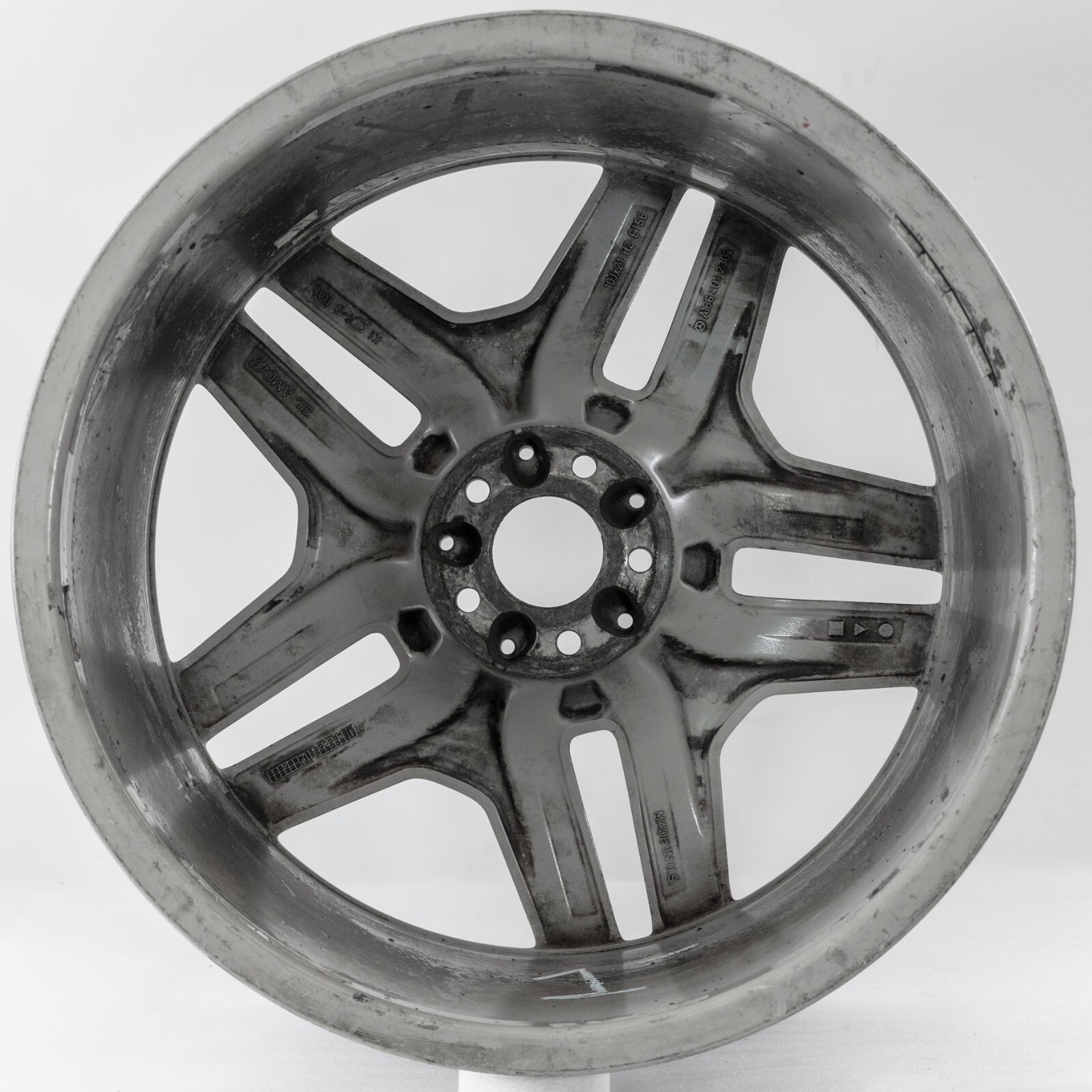 Mercedes ML63 AMG 21" inch rim OEM 2012 2013 2014 2015 Genuine Factory Wheel - Image 21