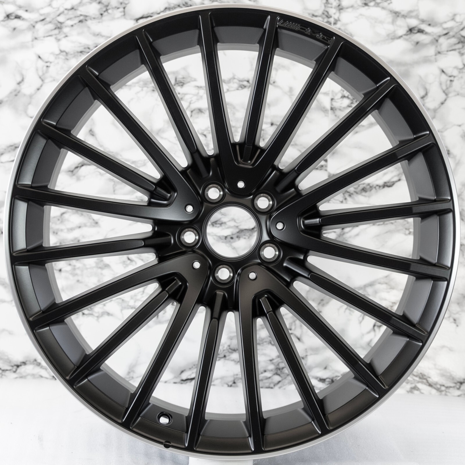 Mercedes GLC63 GLC63s 21" inch Front Rim 2020 2021 2022 2023 Genuine AMG Wheel – Image 2