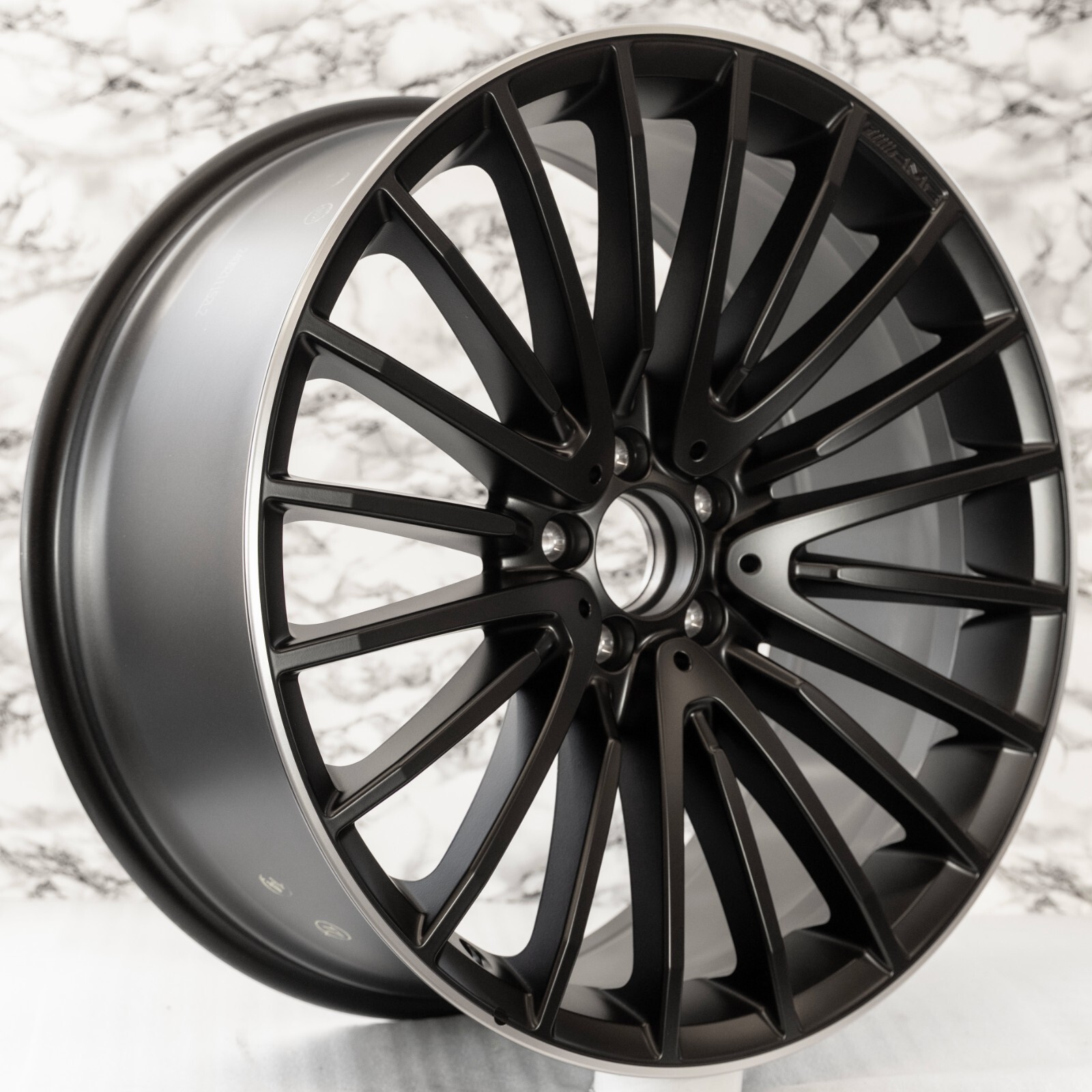 Mercedes GLC63 GLC63s 21" inch Front Rim 2020 2021 2022 2023 Genuine AMG Wheel – Image 15