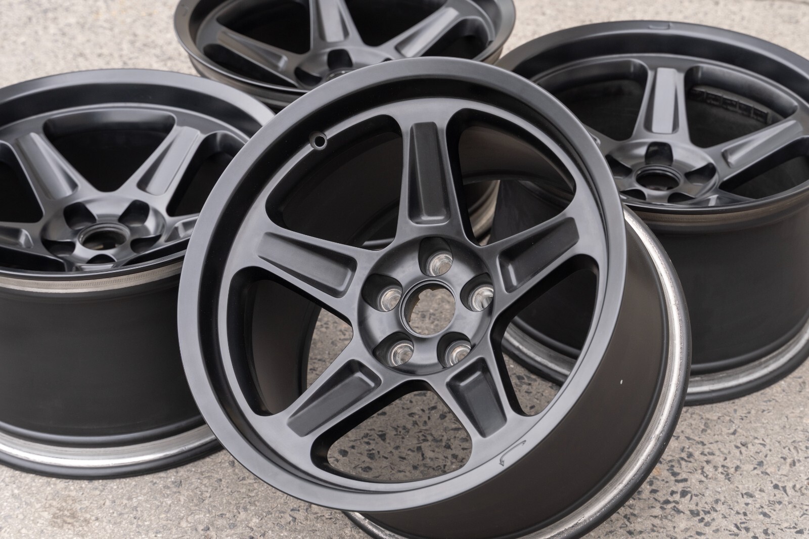 Dodge Challenger Demon 18" inch rim OEM 2018 Genuine Original Forged wheel SET – Image 17