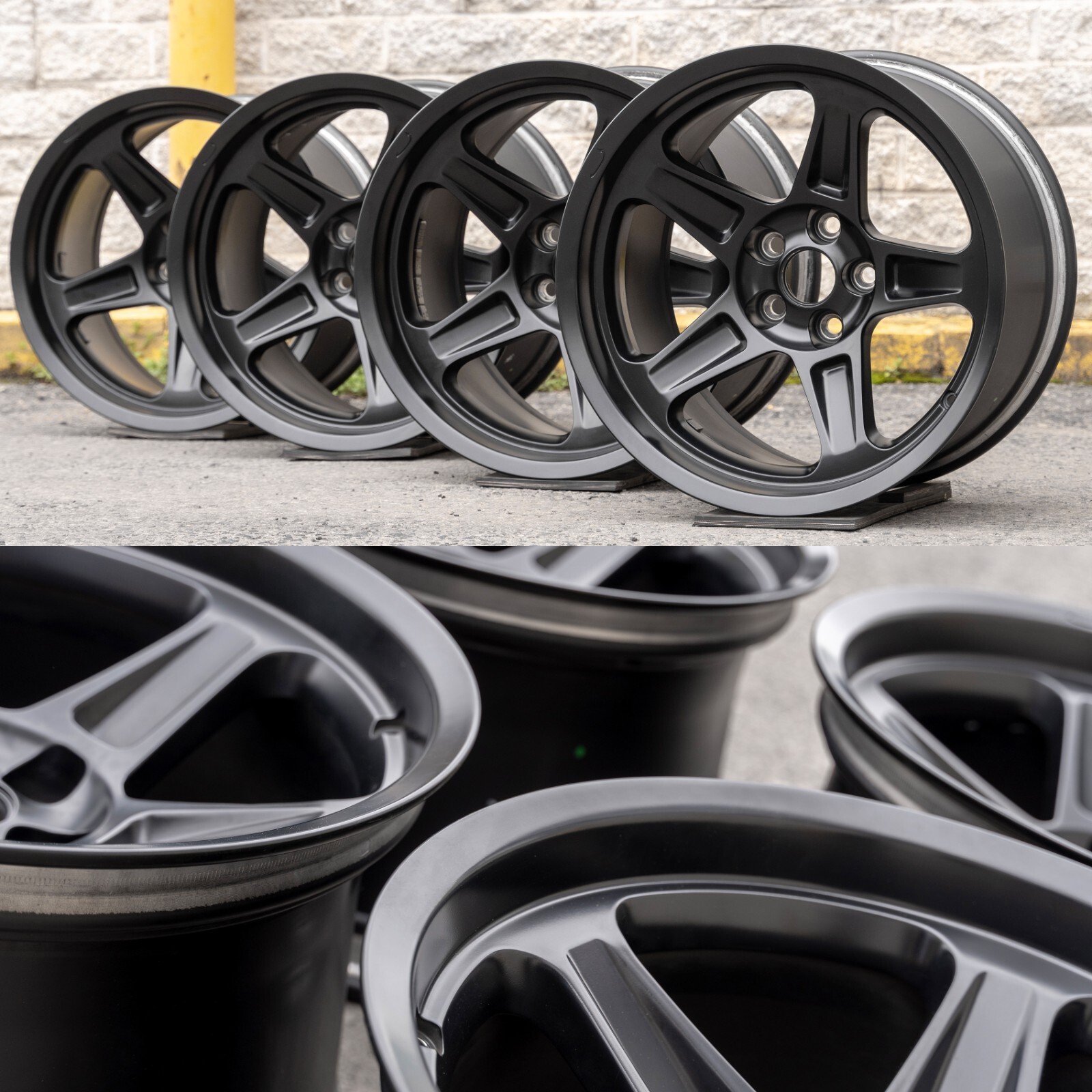 Dodge Challenger Demon 18" inch rim OEM 2018 Genuine Original Forged wheel SET – Image 22