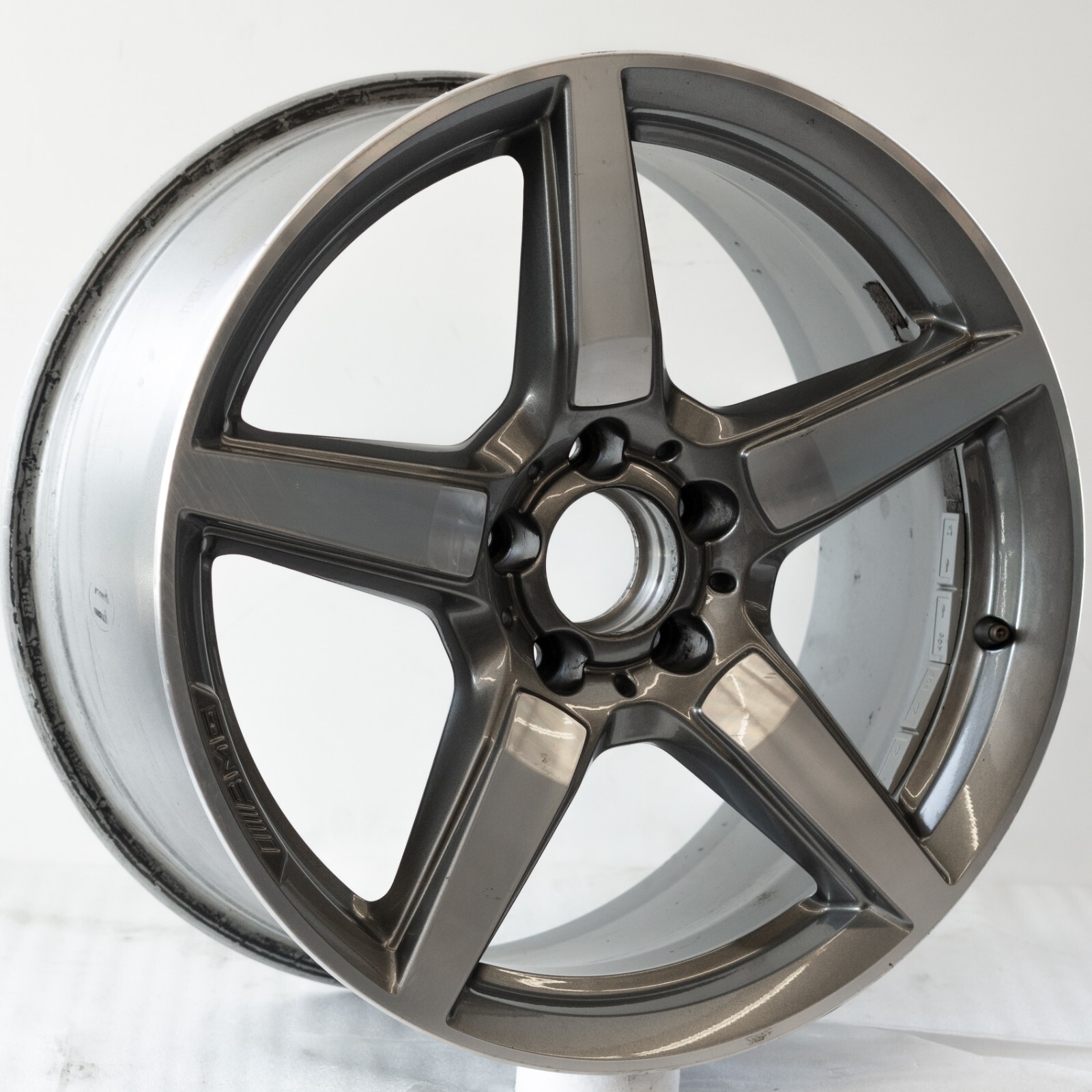 Mercedes SLK250 SLK55 AMG 18" inch Rear rim OEM 2012 2013 2014 2015 2016 Wheel – Image 12
