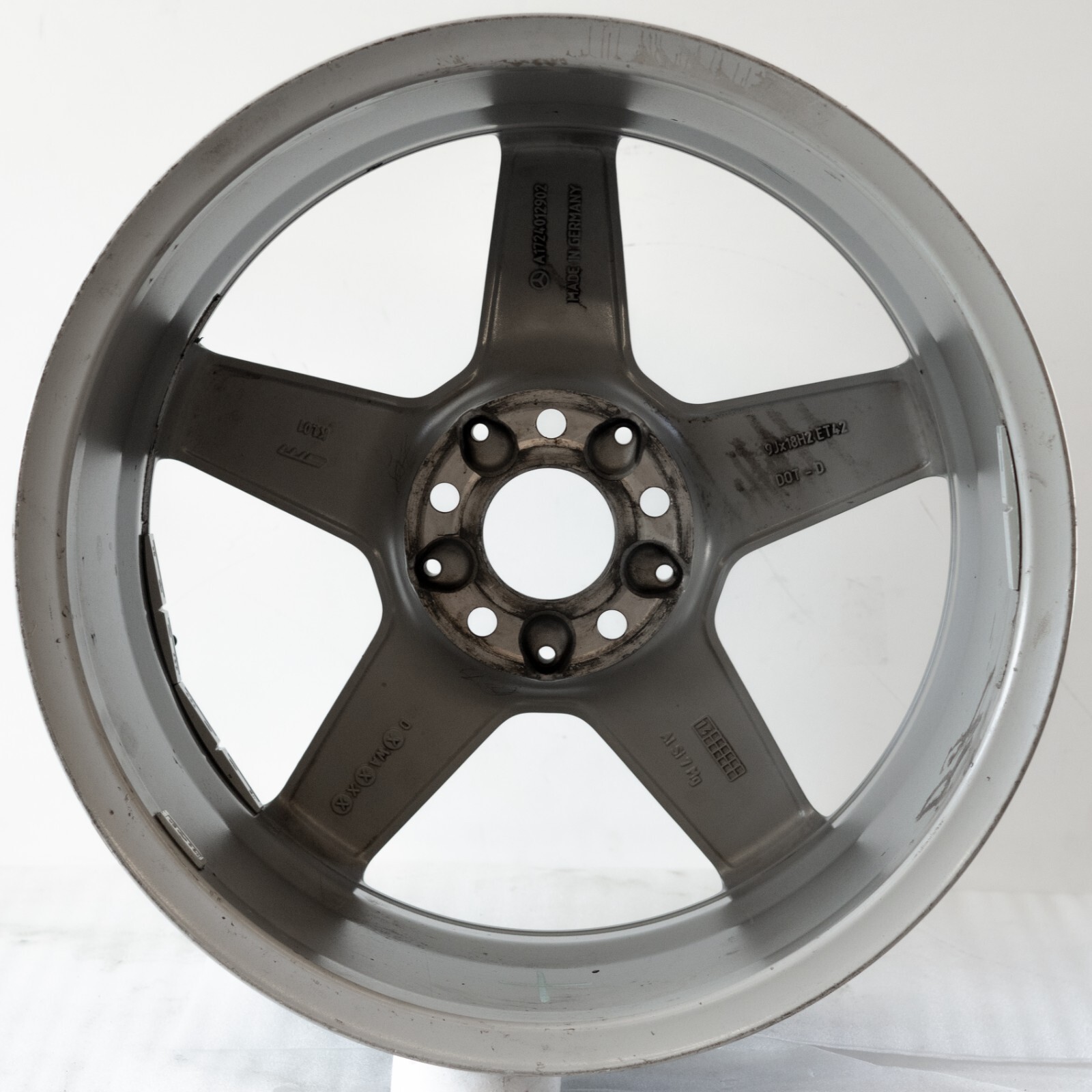 Mercedes SLK250 SLK55 AMG 18" inch Rear rim OEM 2012 2013 2014 2015 2016 Wheel – Image 13