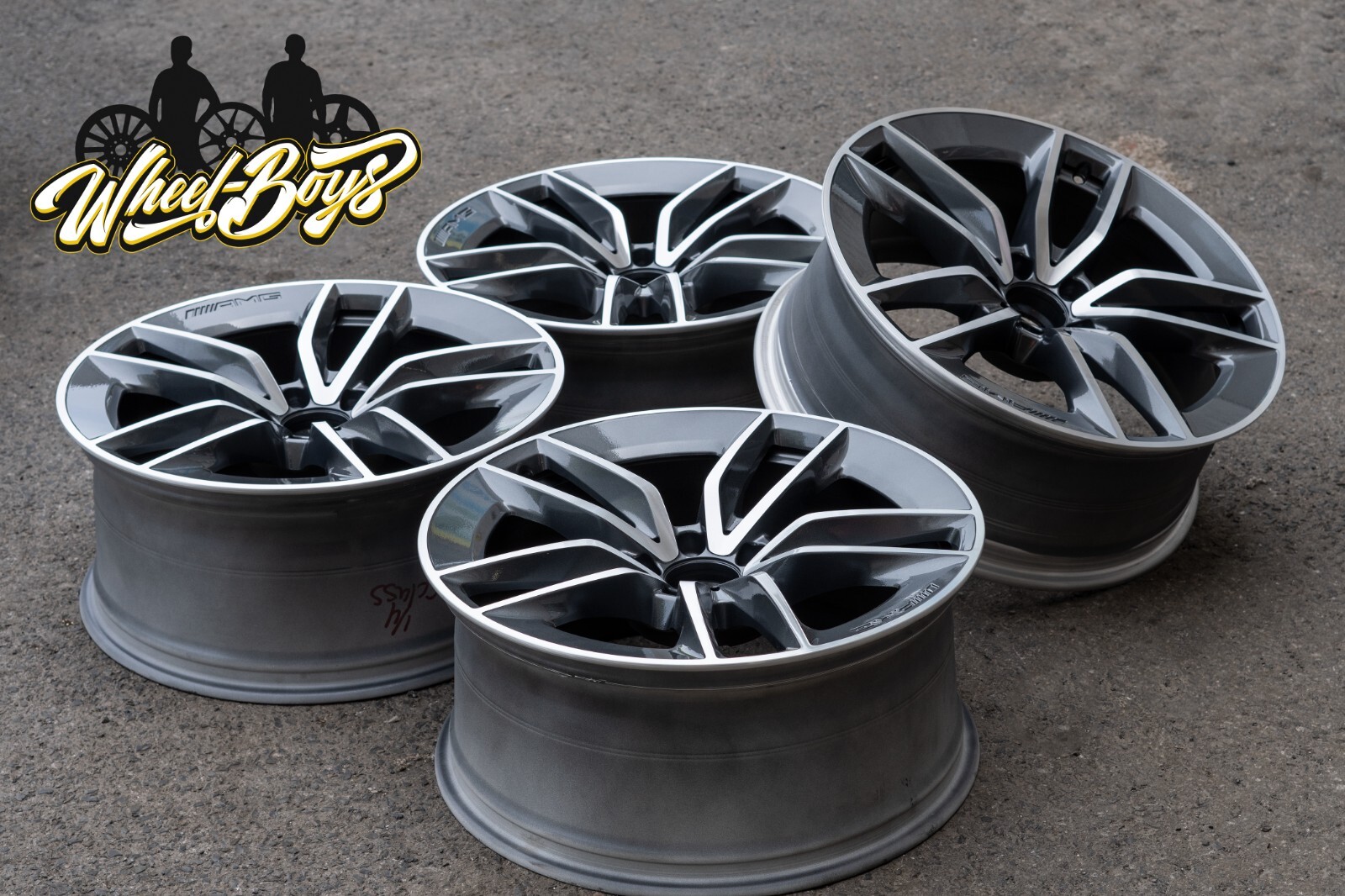 Mercedes E400 E450 E43 E53 AMG 20" inch rim OEM 2017-2023 Original wheel SET – Image 6