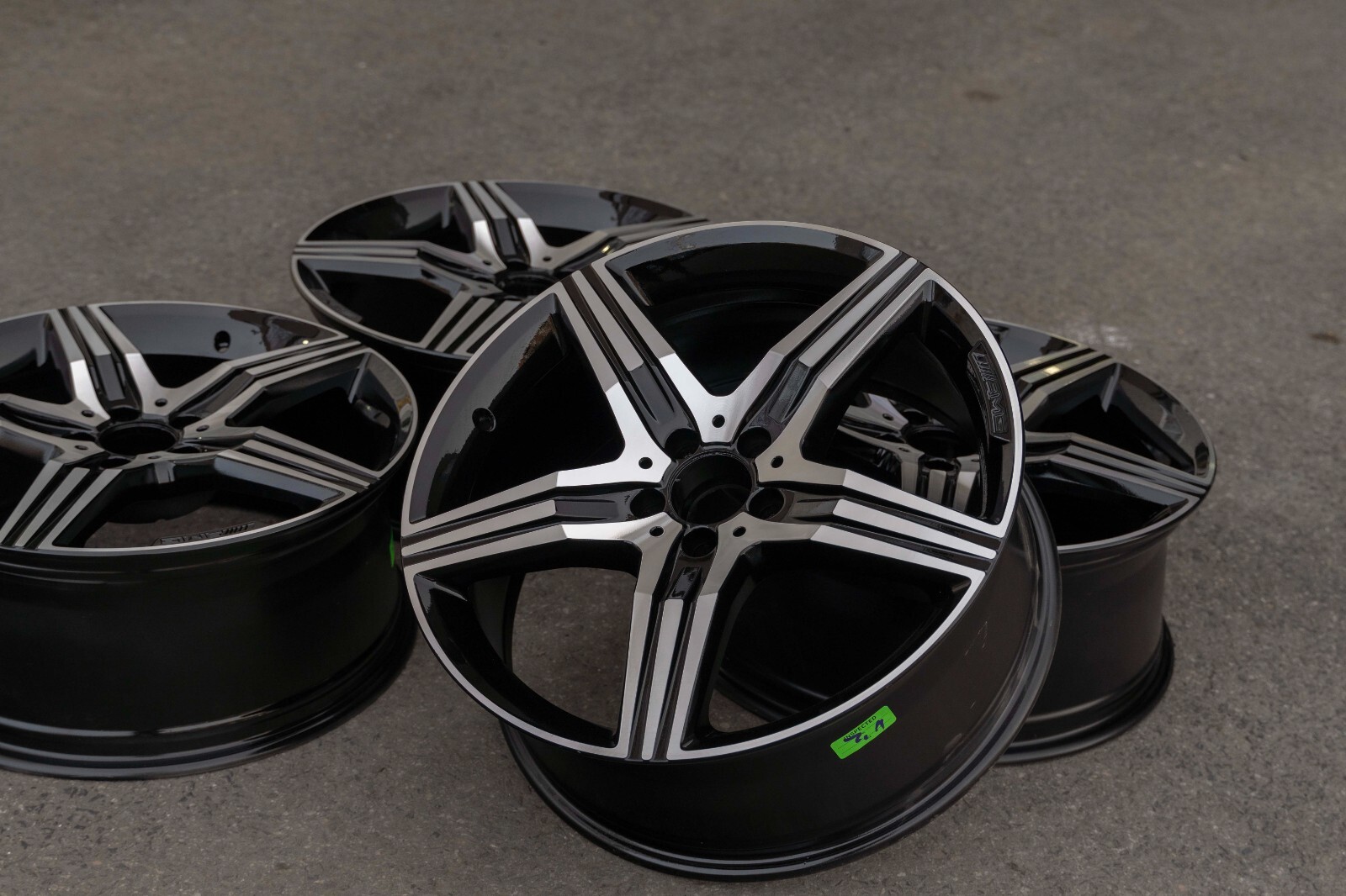 Mercedes S63 S65 AMG 20" inch rim OEM 2014 2015 2016 2017 2018 2019 wheel SET - Image 13