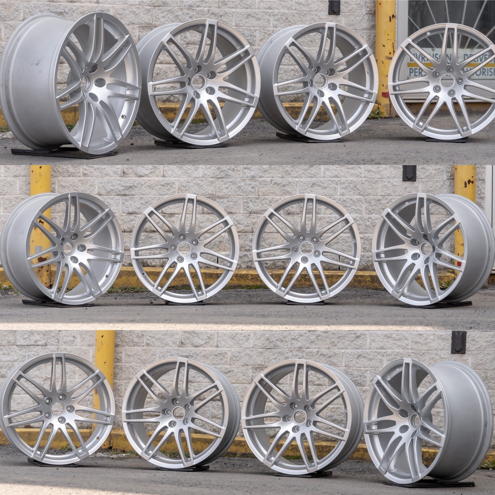 Audi RS4 19" inch rim OEM 2006 2007 2008 Genuine Original wheel SET of 4 - Image 3