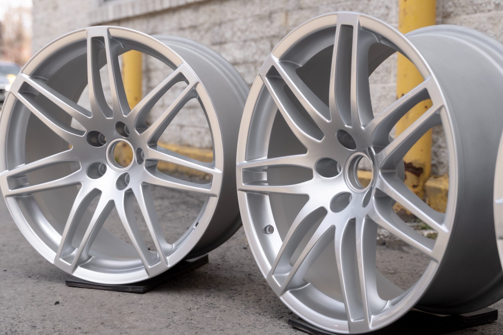 Audi RS4 19" inch rim OEM 2006 2007 2008 Genuine Original wheel SET of 4 - Image 11