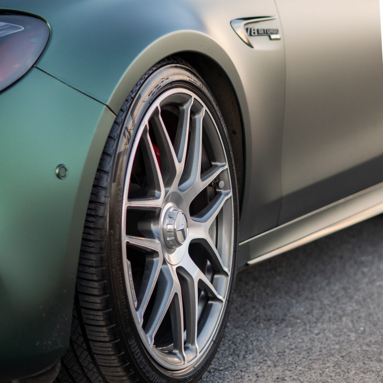 Mercedes E63 E63S AMG 20" Front rim OEM 2018 2019 2020 Original factory wheel - Image 16