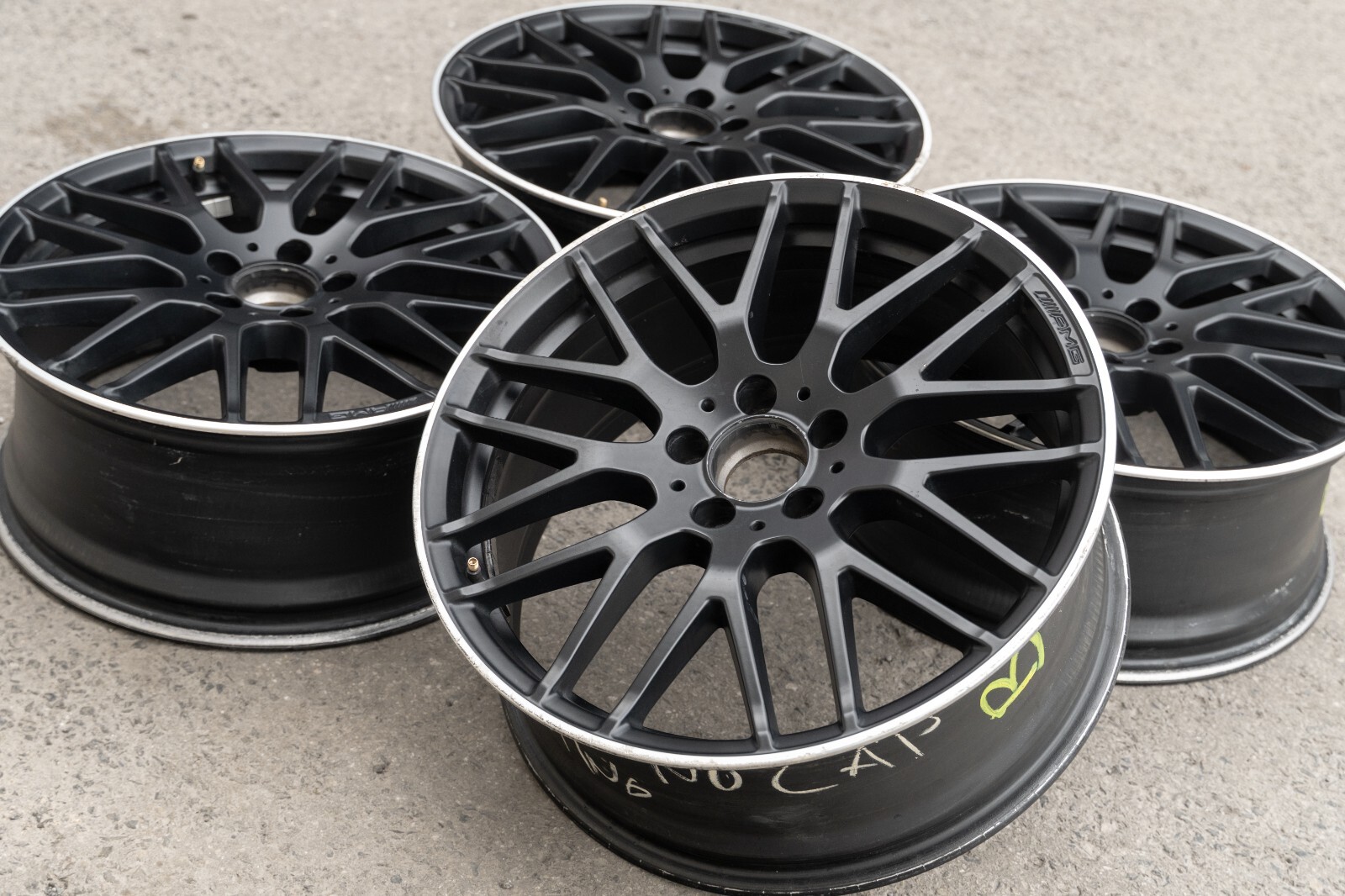 Mercedes A45 CLA45 AMG 19" inch rim OEM 2014-2018 Genuine Original wheel SET - Image 11