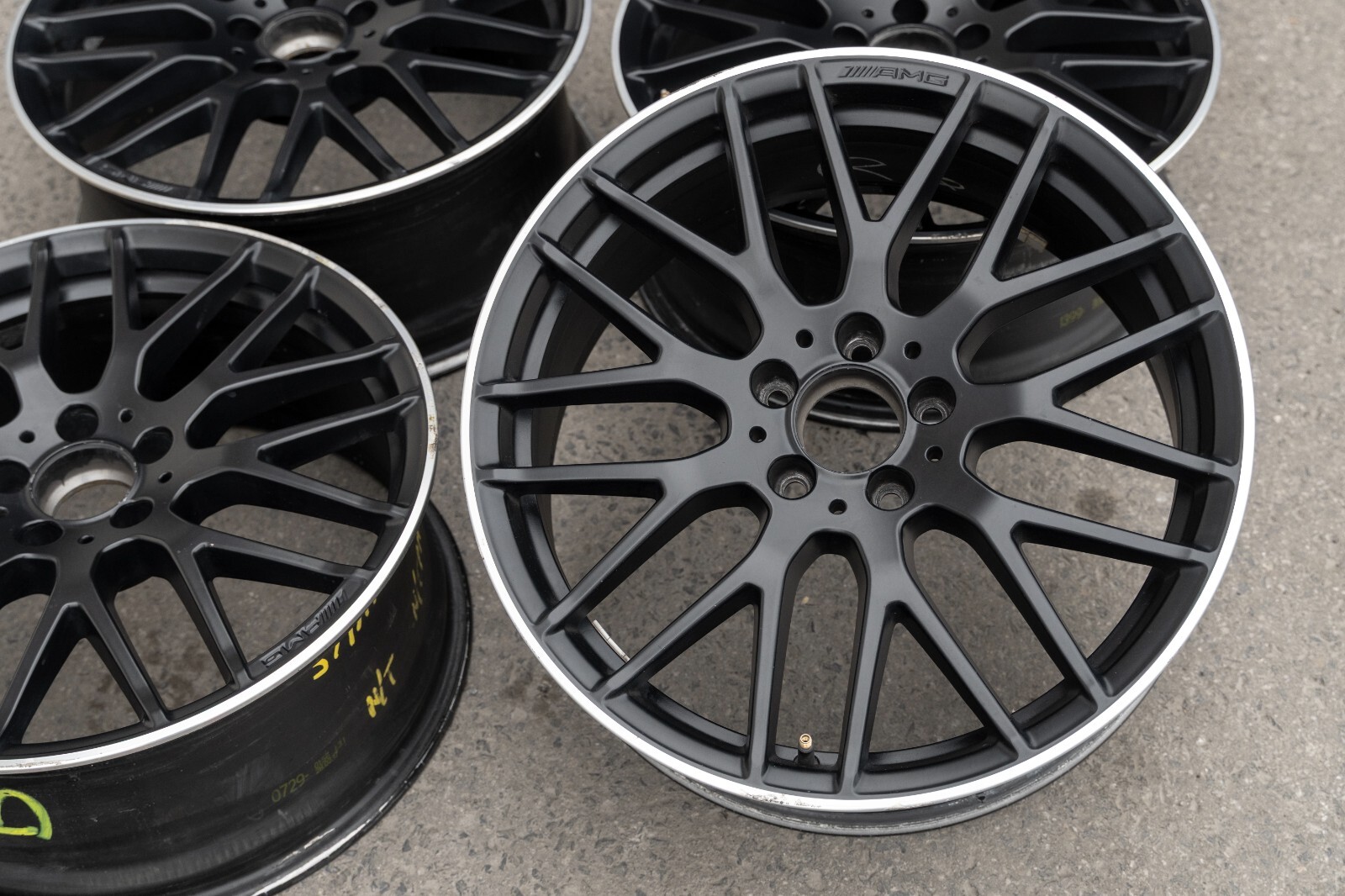 Mercedes A45 CLA45 AMG 19" inch rim OEM 2014-2018 Genuine Original wheel SET - Image 16