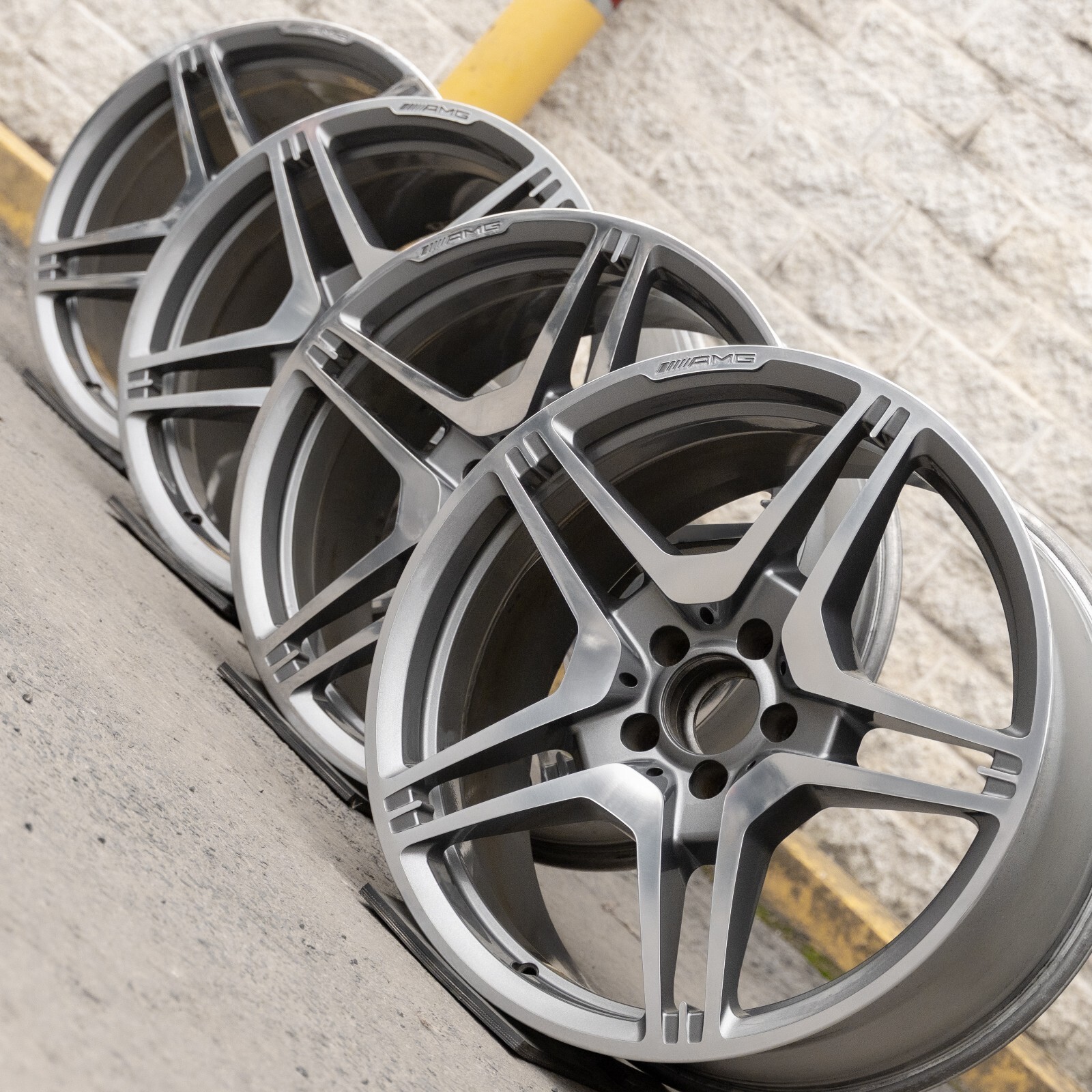 Mercedes E550 E63 CLS550 CLS63 AMG 19" inch rim OEM 2009-2016 Genuine wheel set