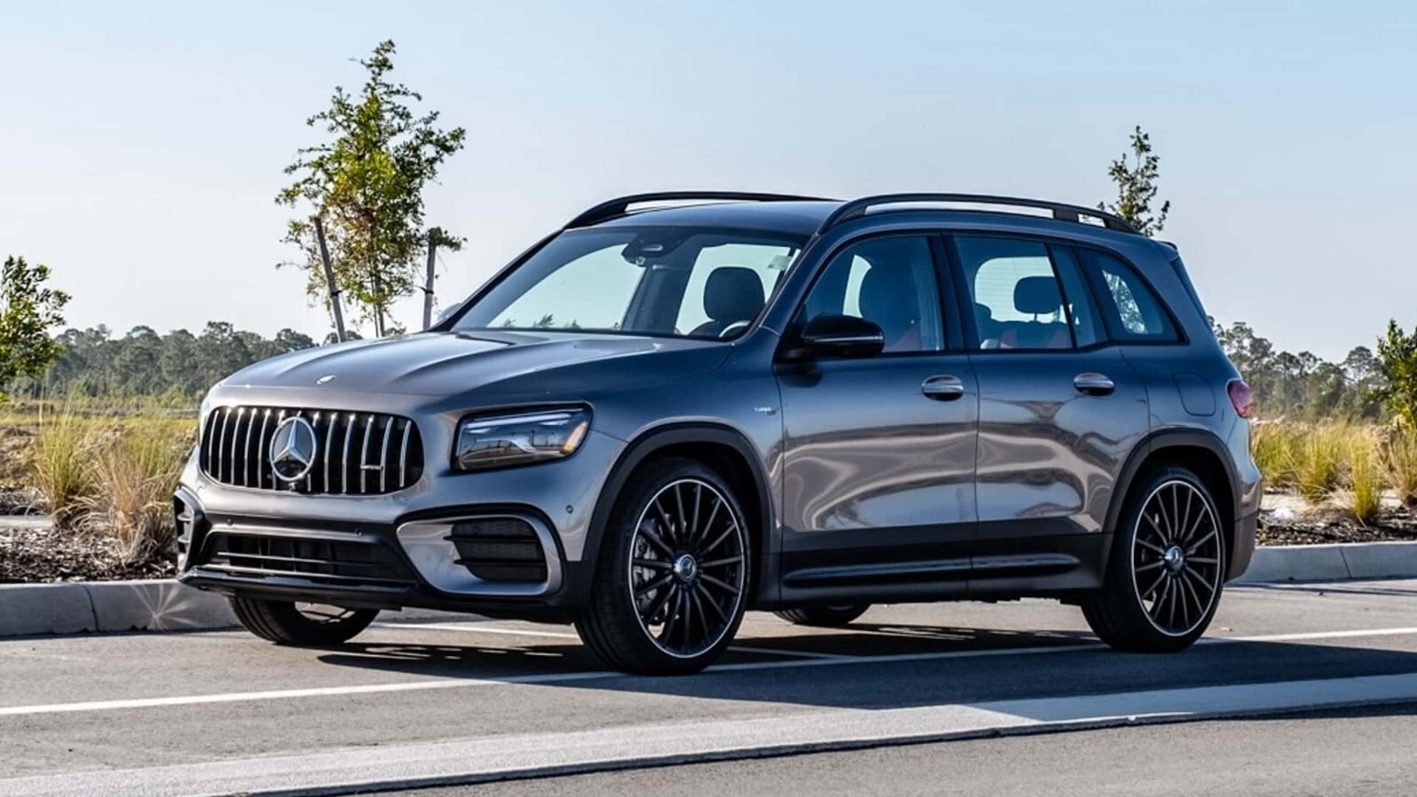 Mercedes GLA35 GLA45 GLB35 AMG 21" inch rim OEM 2020-2025 NEW Genuine Wheel Set – Image 3