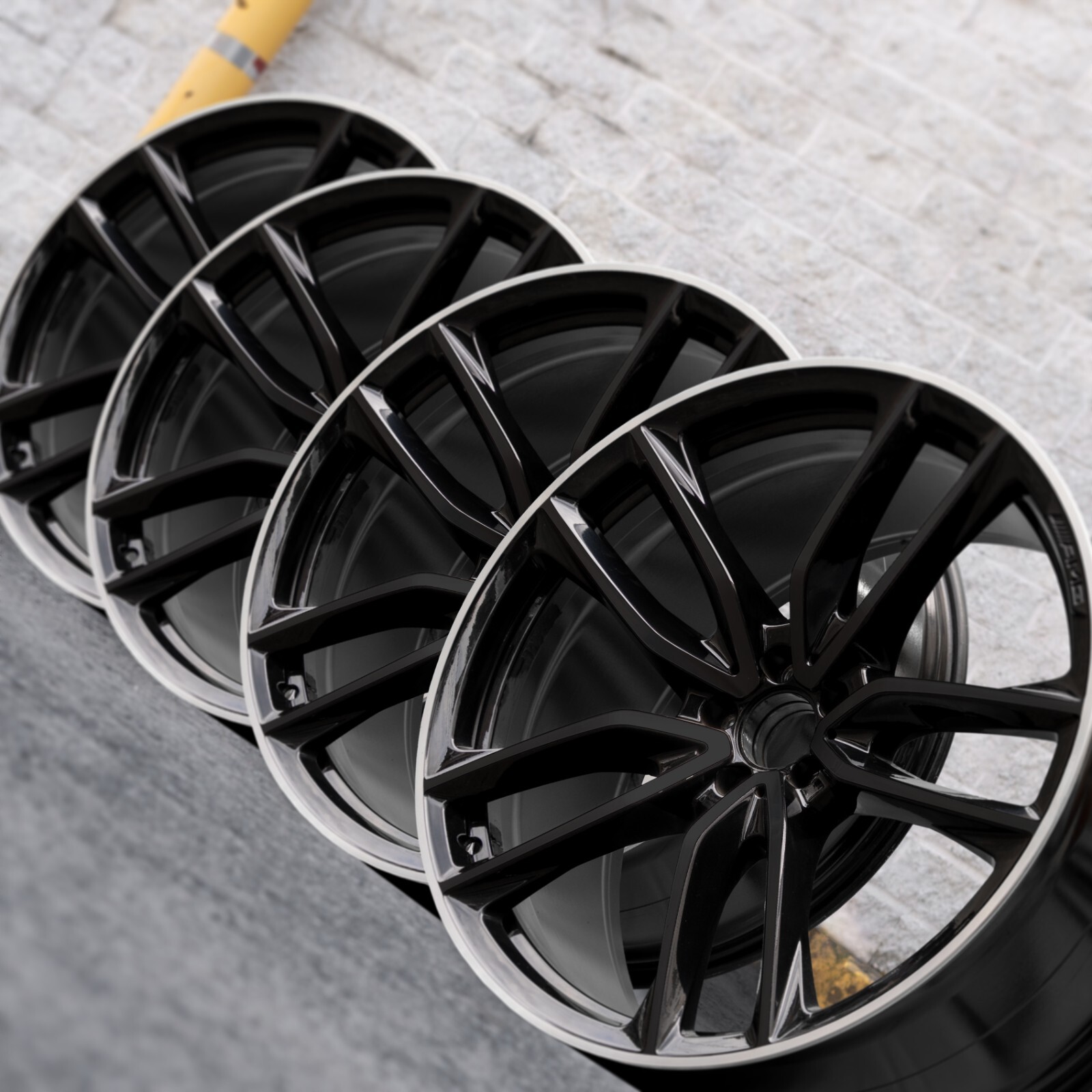 Mercedes GLS450 GLS580 23" inch OEM 2020 2021 2022 2023 2024 Genuine Wheel SET