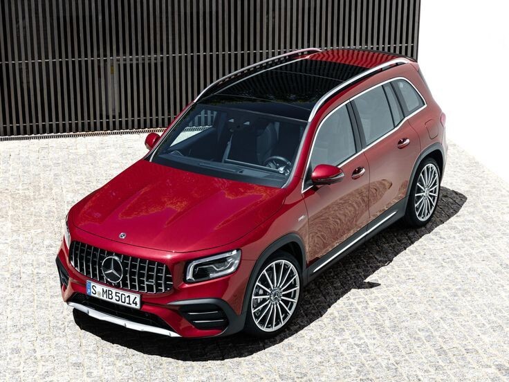 Mercedes GLA35 GLA45 GLB35 AMG 21" inch rim OEM 2020-2025 NEW Genuine Wheel - Image 2