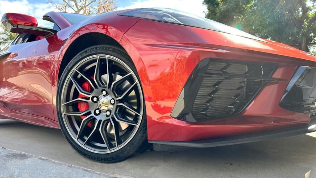 Chevrolet Corvette Z06 C8 20"/21" inch rim Genuine Original Forged OEM Wheel Set - Image 5