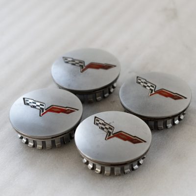 Chevrolet Corvette Center cap Set of 4 OEM 2007-2015 C6 Genuine 9597342 9595010