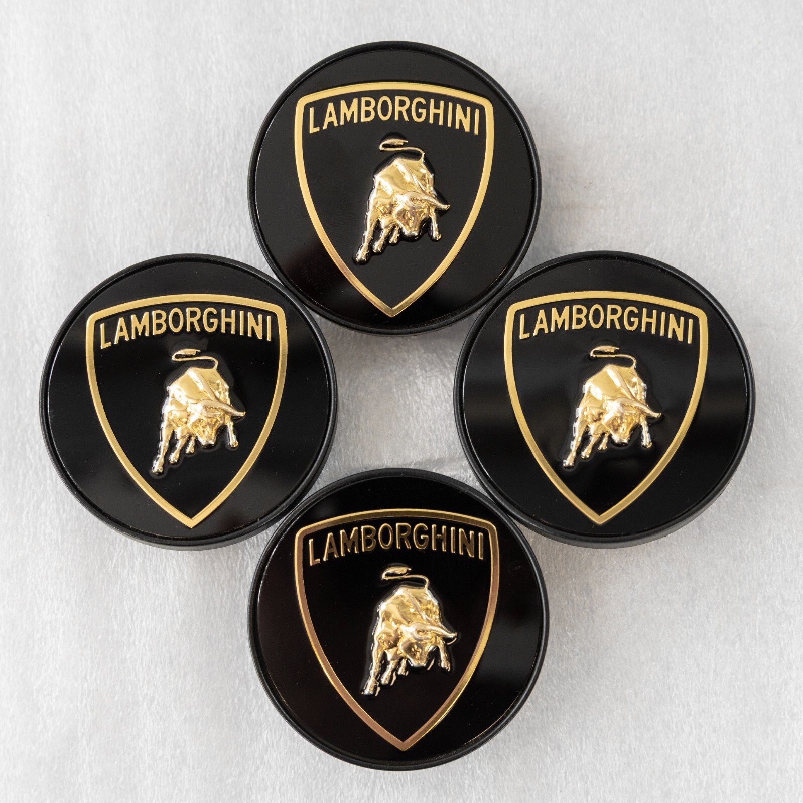 Lamborghini Aventador Huracan Murcielago Urus OEM Genuine Factory Center cap set – Image 3