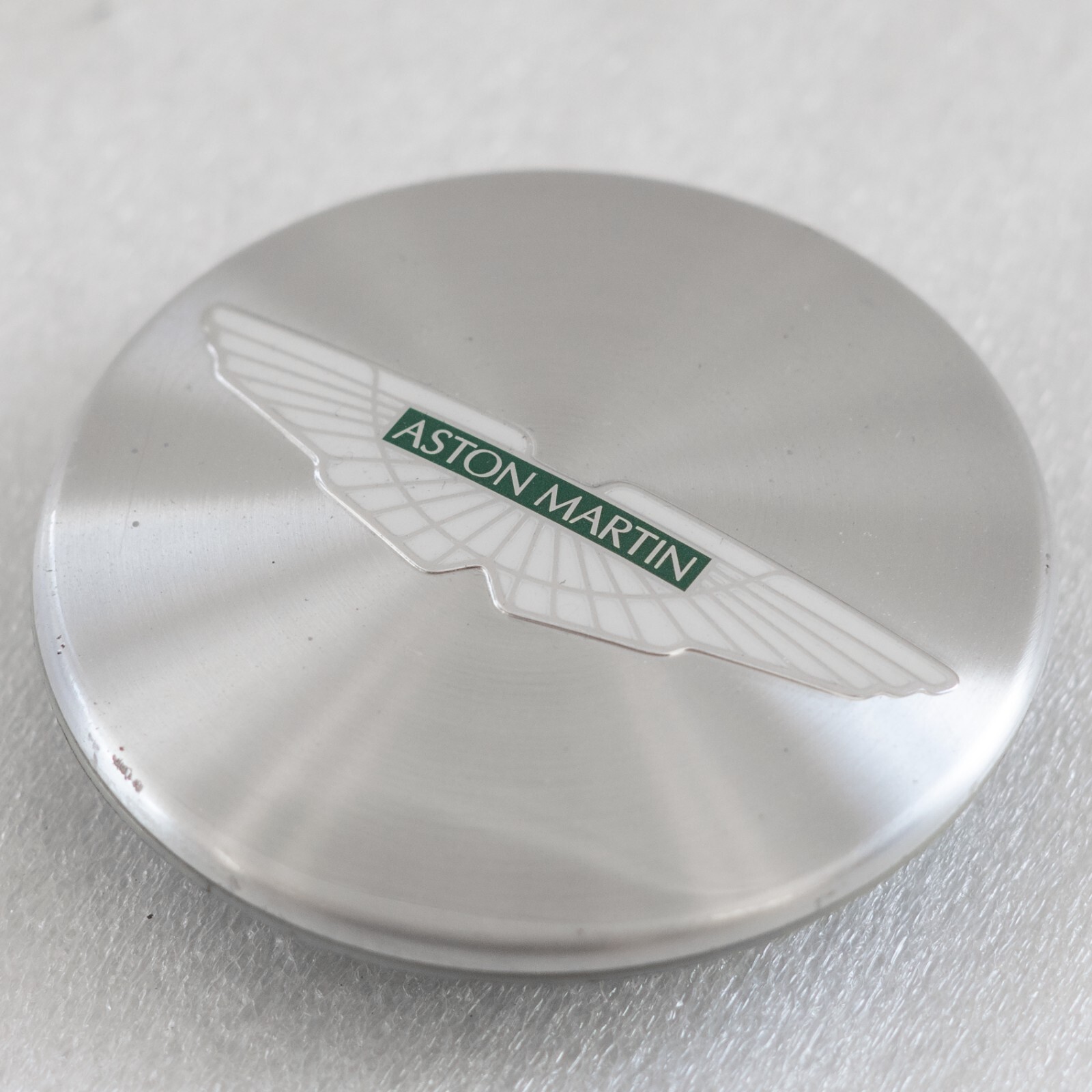 Aston Martin OEM Genuine Center cap Brushed silver Factory 6G33-1A096-AA Set - Image 4