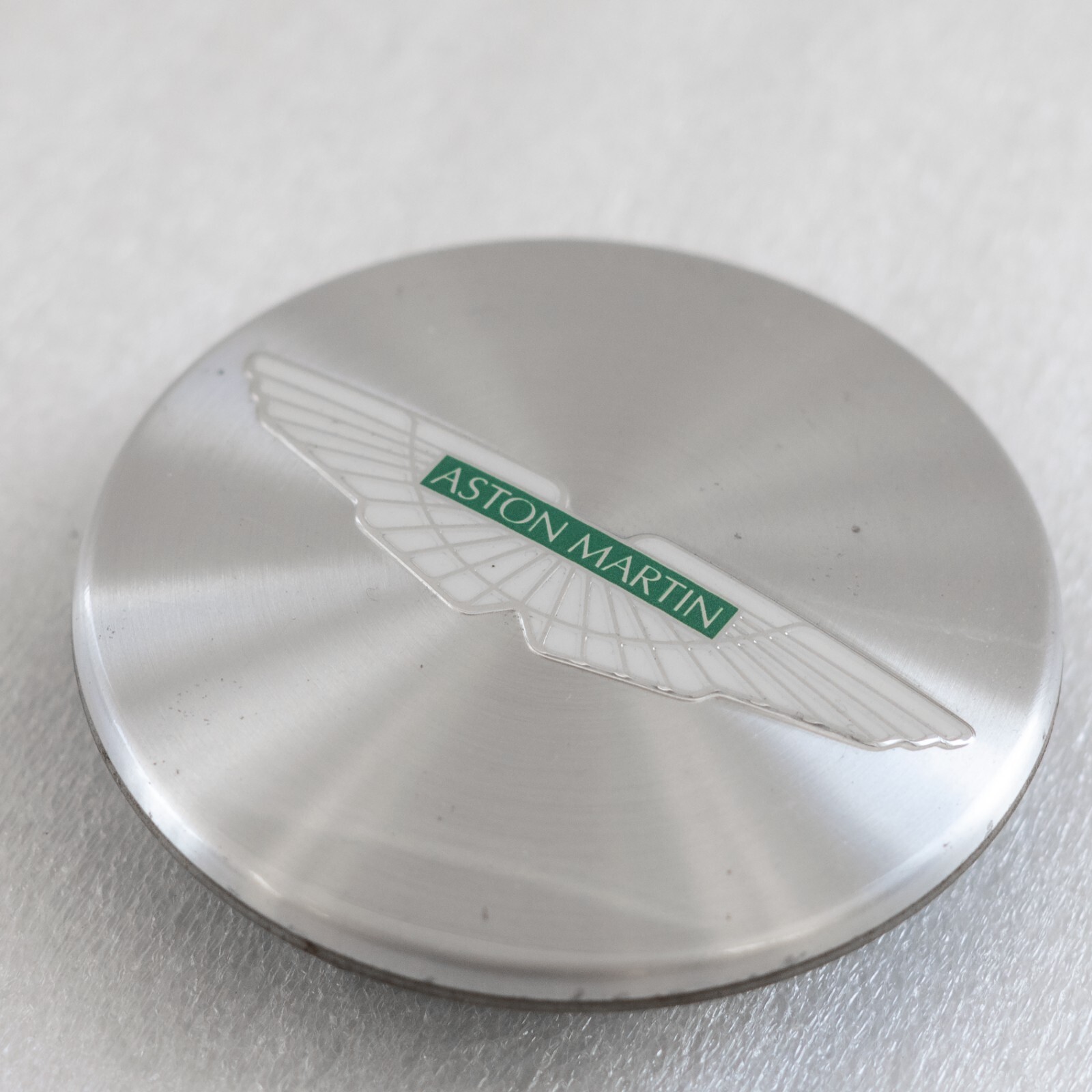 Aston Martin OEM Genuine Center cap Brushed silver Factory 6G33-1A096-AA Set - Image 10
