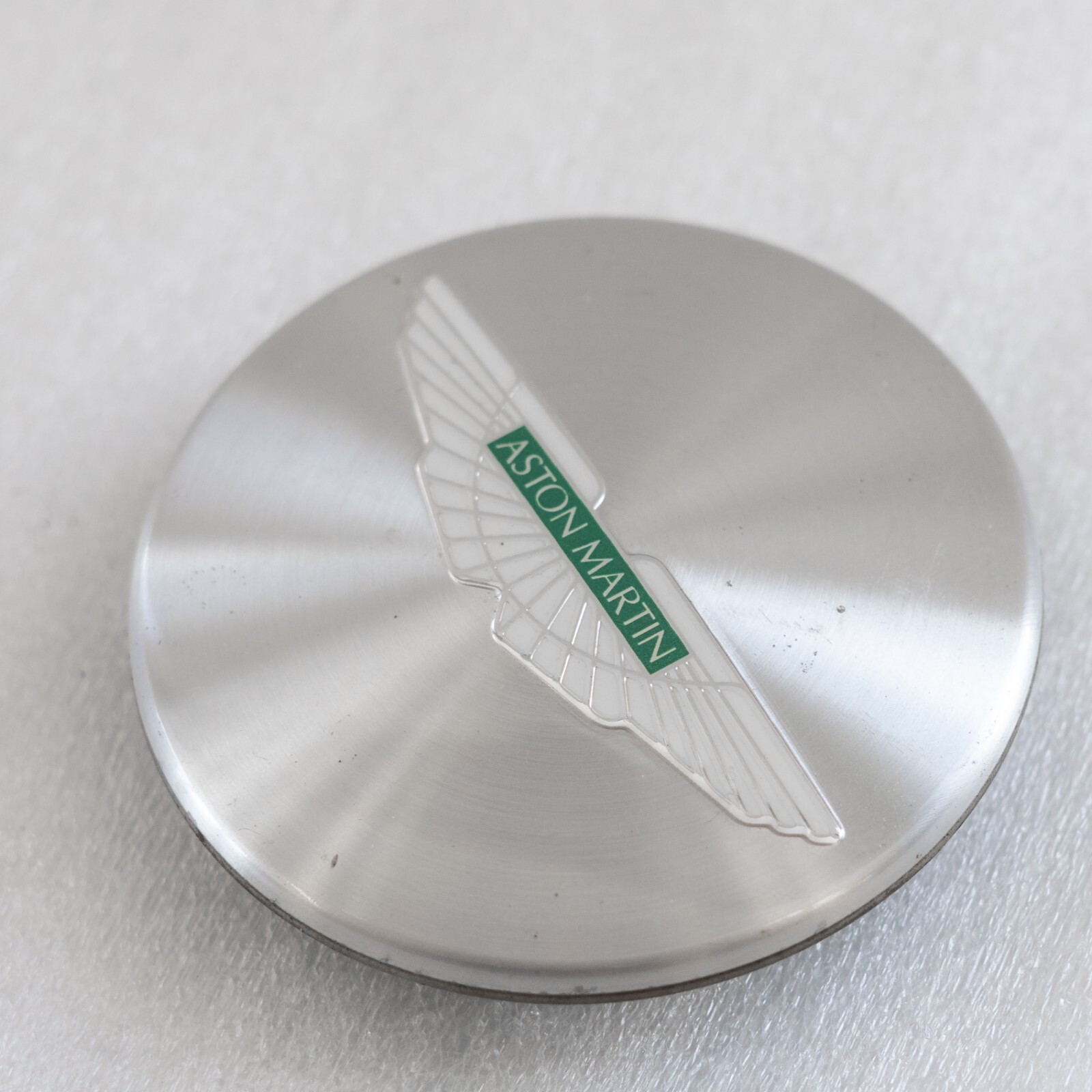Aston Martin OEM Genuine Center cap Brushed silver Factory 6G33-1A096-AA Set - Image 11