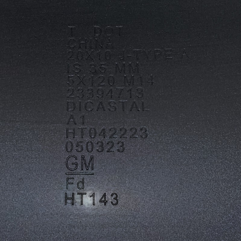 Chevrolet Corvette Z06 C8 20"/21" inch rim Genuine Red lip Forged OEM Wheel Set – Image 12