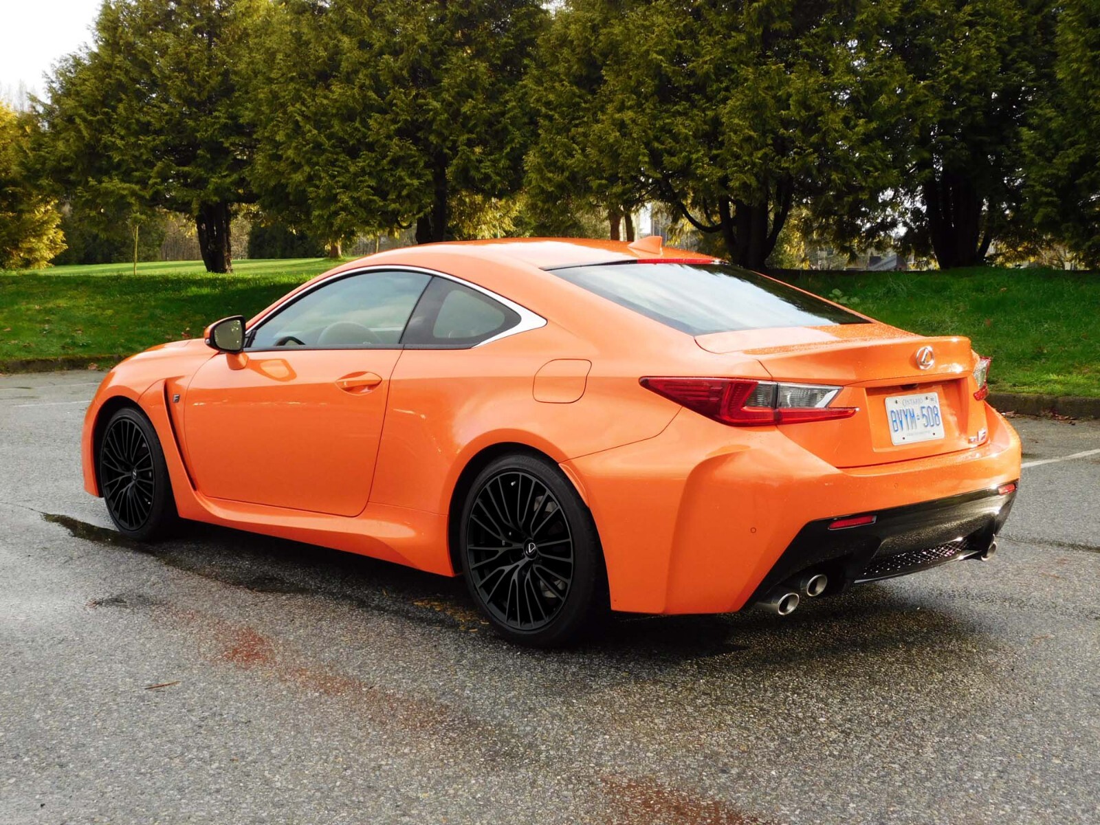 Lexus RC F 19" inch rim OEM 2015 2016 2017 2018 2019 Genuine Forged wheel SET - Image 2