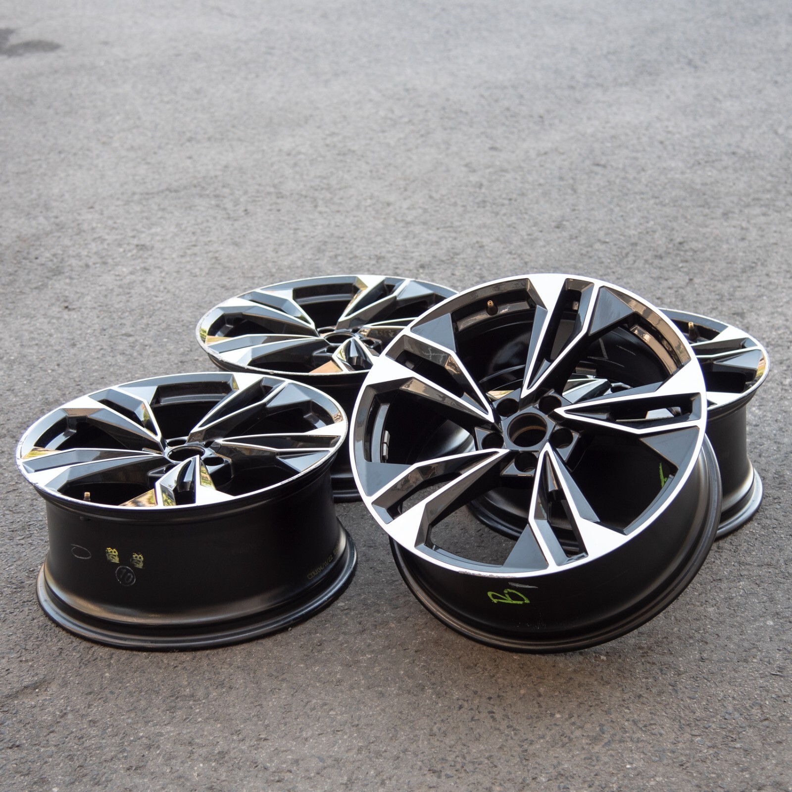 Audi A5 S5 20" inch rim OEM 2020 2021 2022 2023 Genuine Polygon Wheel Set of 4
