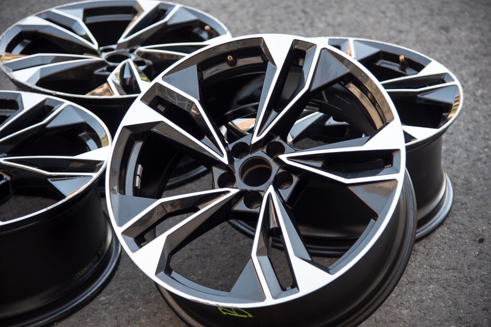 Audi A5 S5 20" inch rim OEM 2020 2021 2022 2023 Genuine Polygon Wheel Set of 4 - Image 5