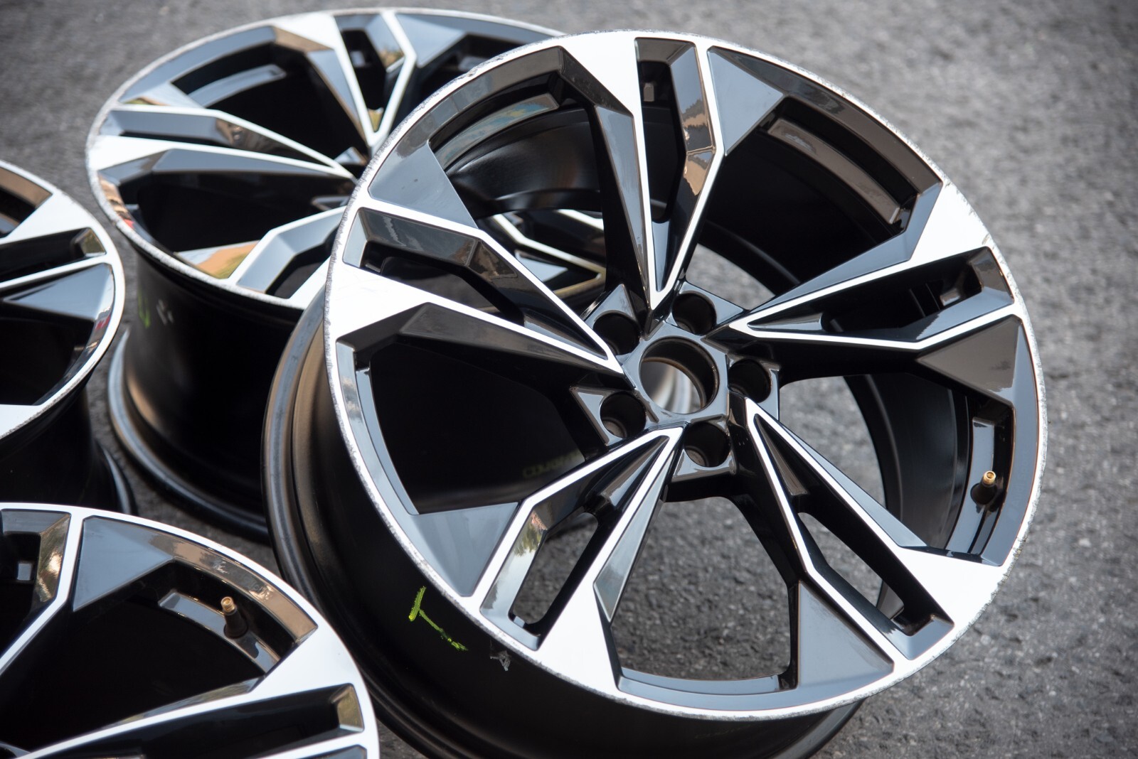 Audi A5 S5 20" inch rim OEM 2020 2021 2022 2023 Genuine Polygon Wheel Set of 4 - Image 9