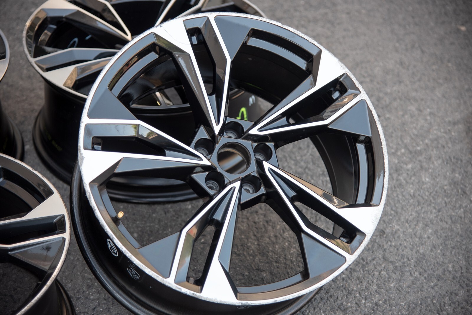 Audi A5 S5 20" inch rim OEM 2020 2021 2022 2023 Genuine Polygon Wheel Set of 4 - Image 13