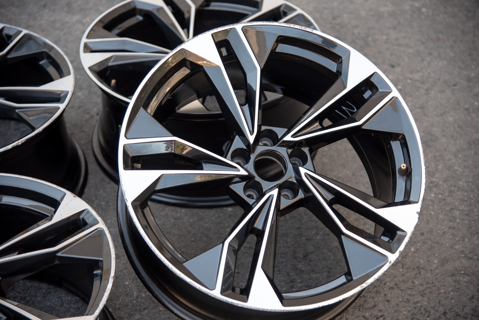 Audi A5 S5 20" inch rim OEM 2020 2021 2022 2023 Genuine Polygon Wheel Set of 4 - Image 18