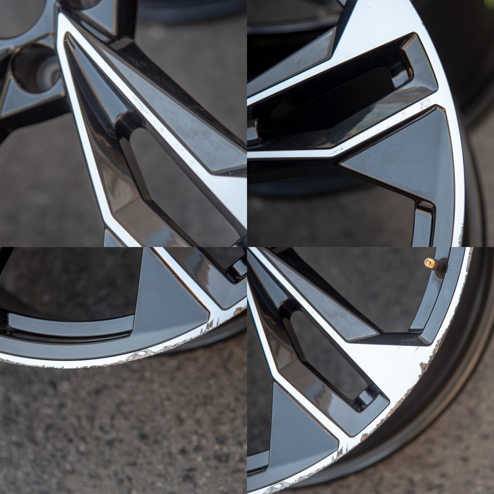 Audi A5 S5 20" inch rim OEM 2020 2021 2022 2023 Genuine Polygon Wheel Set of 4 - Image 20
