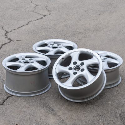 Porsche 911 993 Turbo ET40 WIDEBODY 18" inch rim Hollow Spoke Genuine Wheel SET