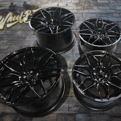 Chevrolet Corvette Z06 C8 20"/21" inch rim Genuine Black Forged OEM Wheel Set